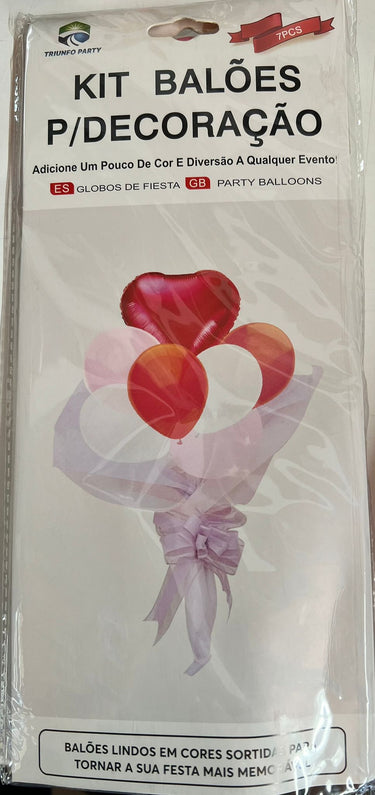 Kit de Balões Bouquet - 7 pç